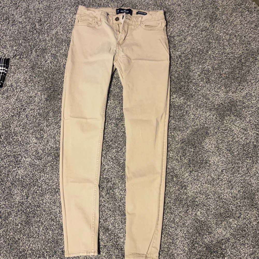 Tan jeans
